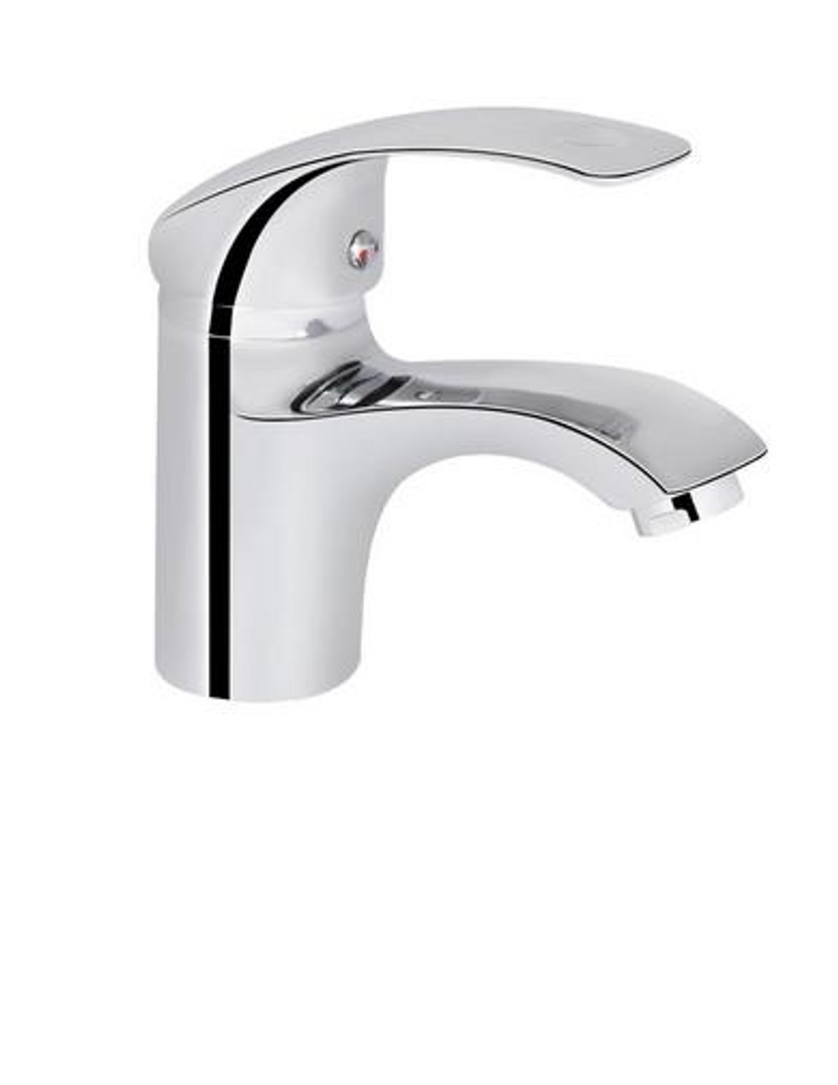 Змішувач для раковини низький Mars 001, Chrome (k40) LDMAR001CRM34871 Lidz